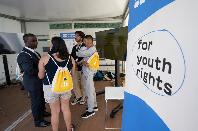 Photo 33 : European Youth Event (EYE 2023).- EYE village