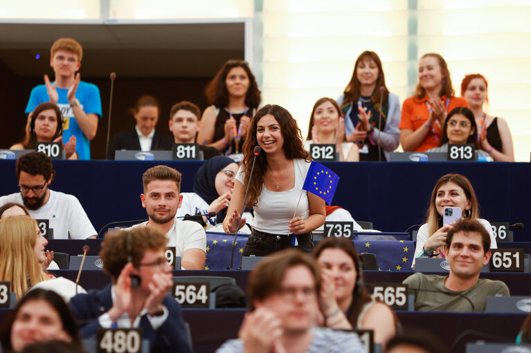 Foto 4: European Youth Event (EYE 2023) - Plenary session