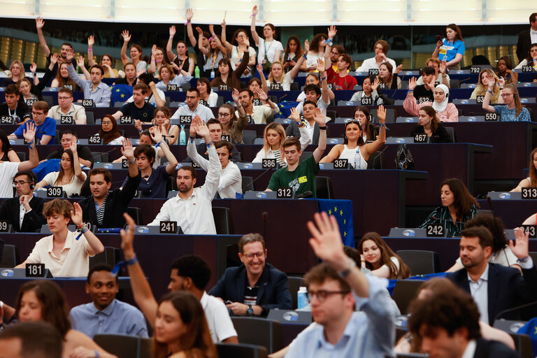 Foto 14: European Youth Event (EYE 2023) - Plenary session