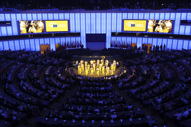 Fotografie 7: European Youth Event (EYE 2023) - Plenary session