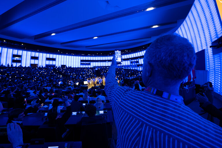 Foto 47: European Youth Event (EYE 2023) - Plenary session