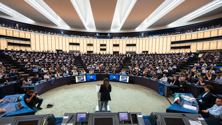 Foto 3: European Youth Event (EYE 2023) - Plenary session