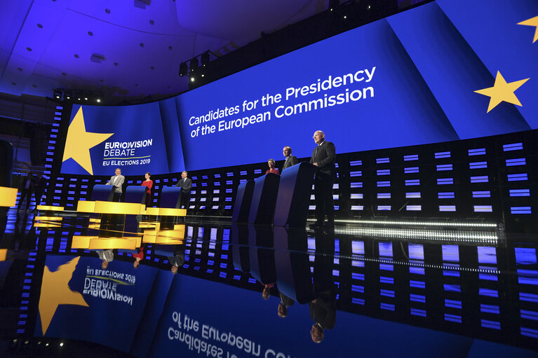 Fotografie 8: Candidates for the Presidency of the European Commission/Eurovision Debate - EU Elections 2019 - Family picture