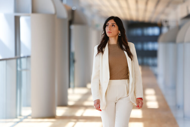 Veronica ROSSI in the EP in Strasbourg