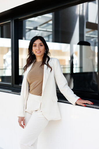 Foto 2: Veronica ROSSI in the EP in Strasbourg