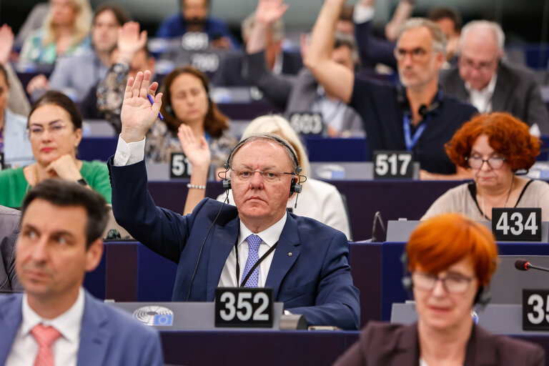 Fotografija 9: EP Plenary session - Voting session