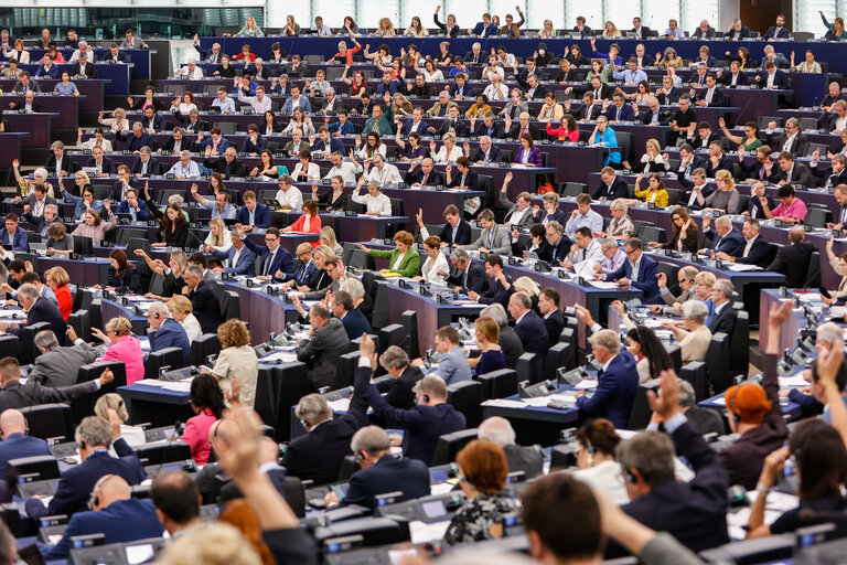 Photo 12 : EP Plenary session - Voting session