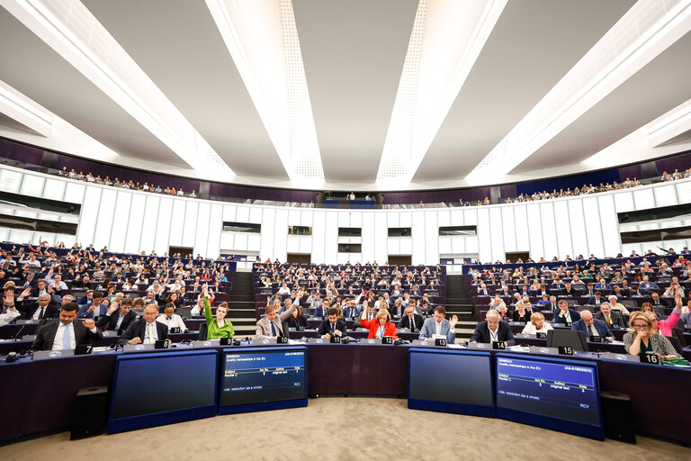 Φωτογραφία 2: EP Plenary session - Voting session