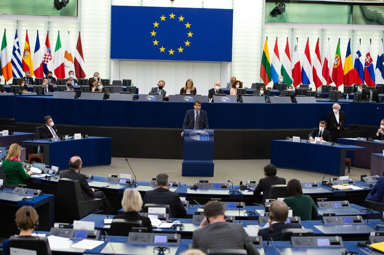 Suriet 46: EP Plenary session - Presentation of the programme of activities of the French Presidency