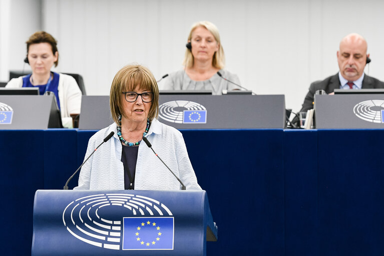 Fotografie 17: EP Plenary session - Implementation and delivery of the Sustainable Development Goals