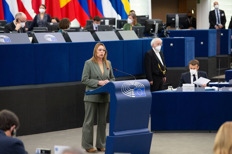 Suriet 43: EP Plenary session - Presentation of the programme of activities of the French Presidency