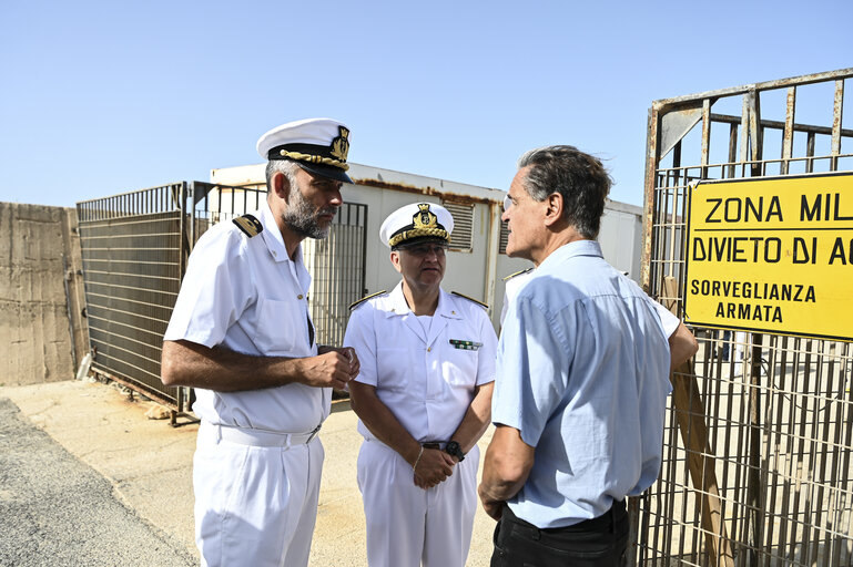 Foto 47: Committee on Civil Liberties, Justice and Home Affairs - Mission on Search And Rescue in Lampedusa (Sicily), Italy, 20 June 2023.