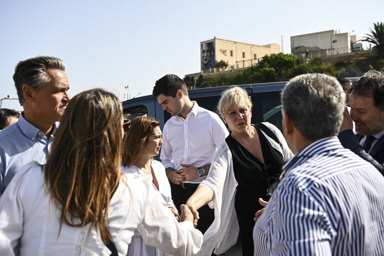 Foto 48: Committee on Civil Liberties, Justice and Home Affairs - Mission on Search And Rescue in Lampedusa (Sicily), Italy, 20 June 2023.