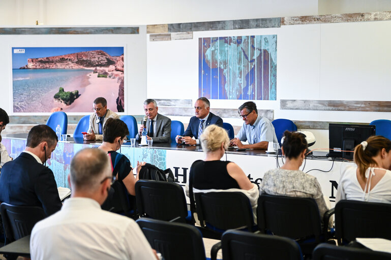 Zdjęcie 16: Committee on Civil Liberties, Justice and Home Affairs - Mission on Search And Rescue in Lampedusa (Sicily), Italy,.20 June 2023.