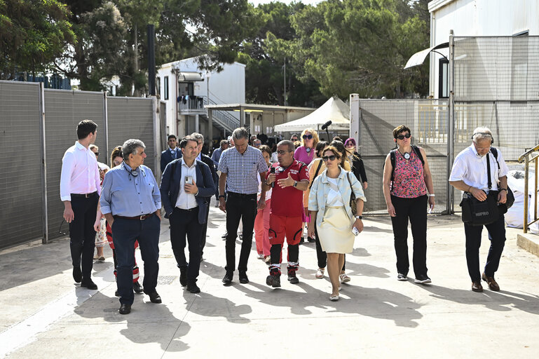 LIBE Mission on Search and Rescue in Lampedusa, Sicily, Italy