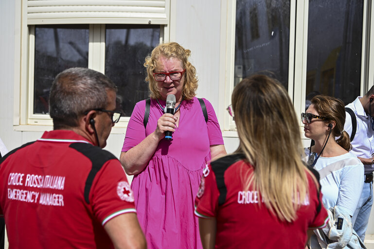 LIBE Mission on Search and Rescue in Lampedusa, Sicily, Italy