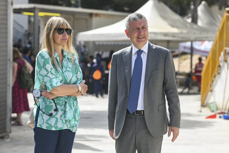 LIBE Mission on Search and Rescue in Lampedusa, Sicily, Italy