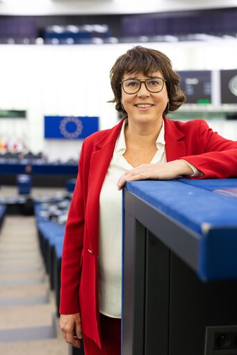 Diana RIBA I GINER in the EP in Strasbourg