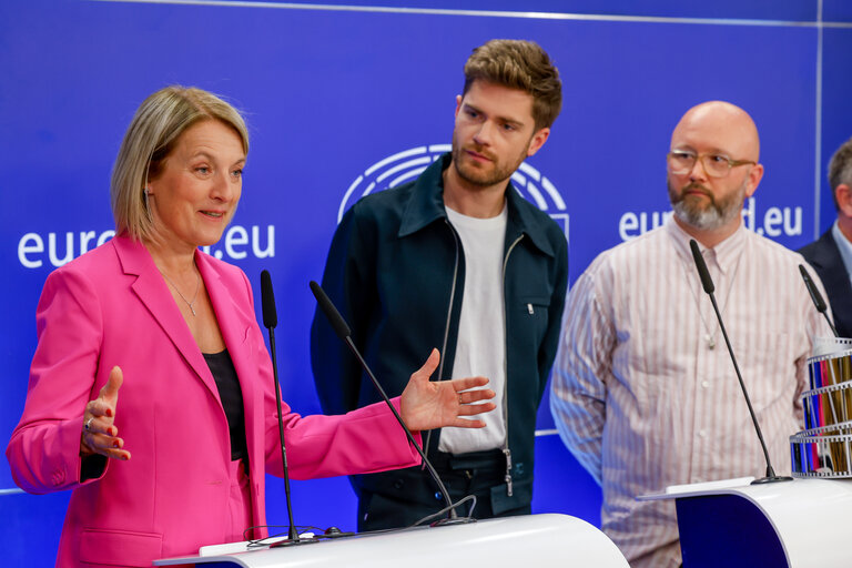 Fotografi 1: Press conference on LUX European Audience Film Award 2023