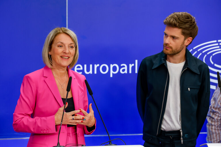 Press conference on LUX European Audience Film Award 2023