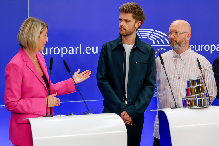 Press conference on LUX European Audience Film Award 2023