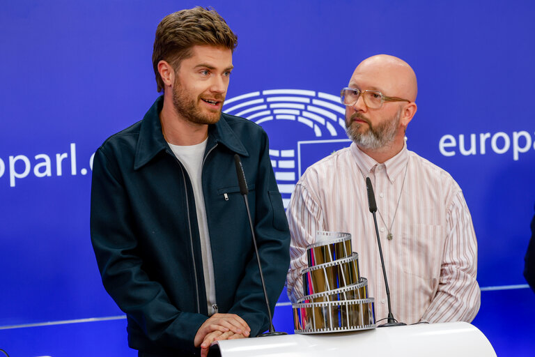 Press conference on LUX European Audience Film Award 2023