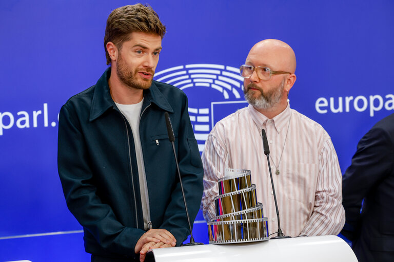 Press conference on LUX European Audience Film Award 2023