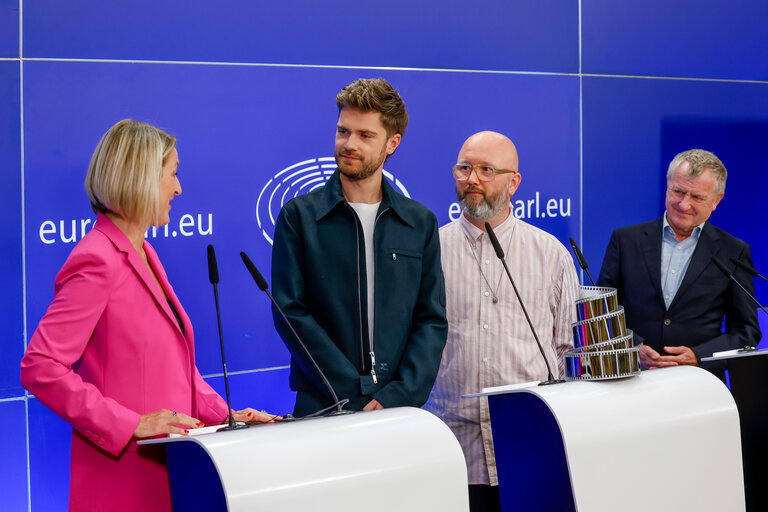 Press conference on LUX European Audience Film Award 2023