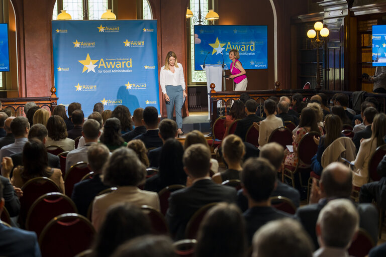 Keynote address by Roberta METSOLA, EP President at the European Ombudsman 'Award for Good Administration' 2023