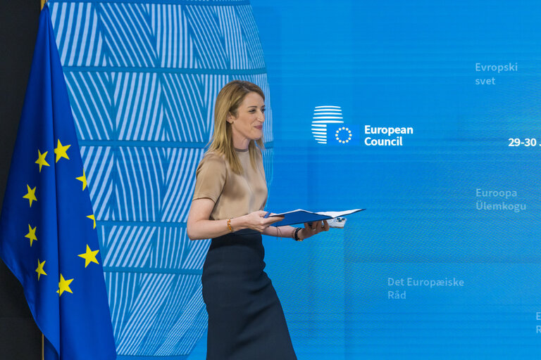 Fotó 4: European Council - Press Point