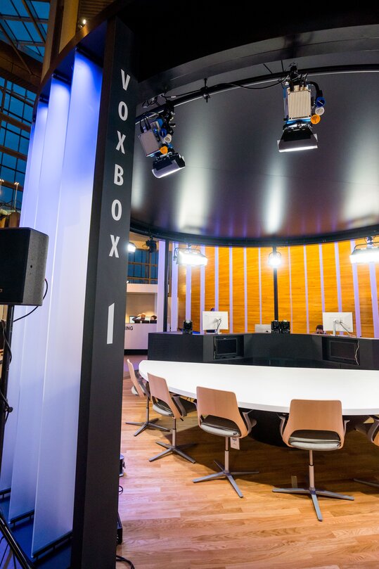 Inauguration of the audiovisual infrastructure in Strasbourg