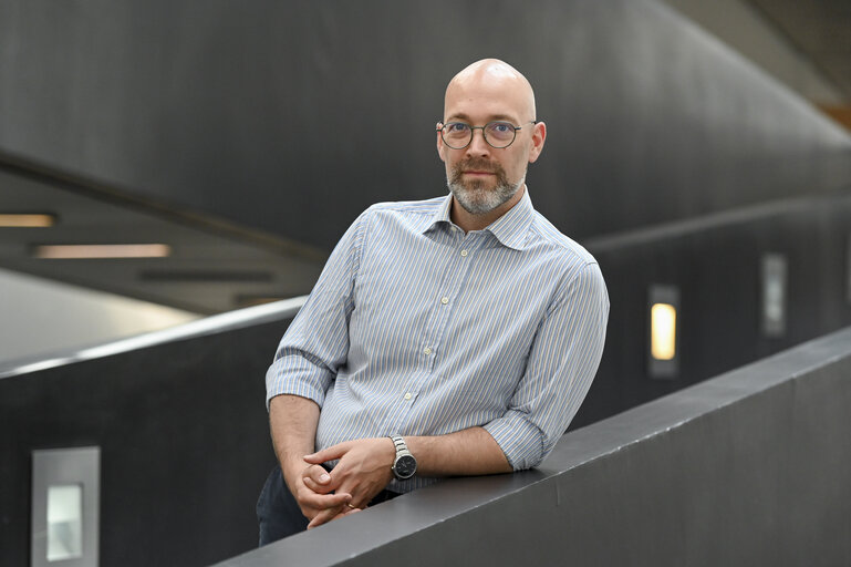 Alessandro Panza in the EP in Strasbourg