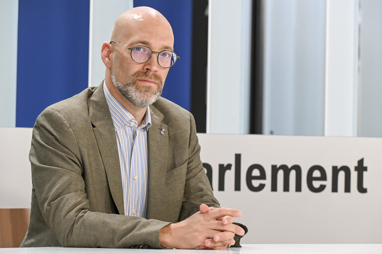 Снимка 2: Alessandro Panza in the EP in Strasbourg