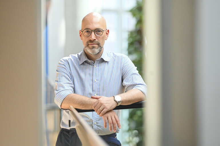 Alessandro Panza in the EP in Strasbourg