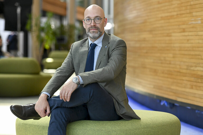 Fotogrāfija 11: Alessandro Panza in the EP in Strasbourg