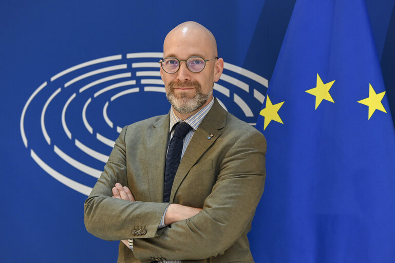 Fotó 13: Alessandro Panza in the EP in Strasbourg