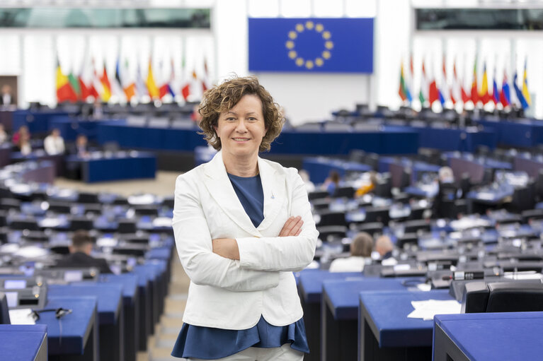 Fotagrafa 14: Elena LIZZI in the EP in Strasbourg