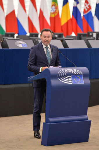 Foto 22: EP Plenary session - Short presentation - Accession to the Schengen area