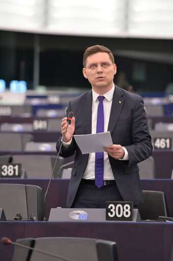 Foto 15: EP Plenary session - Short presentation - Accession to the Schengen area