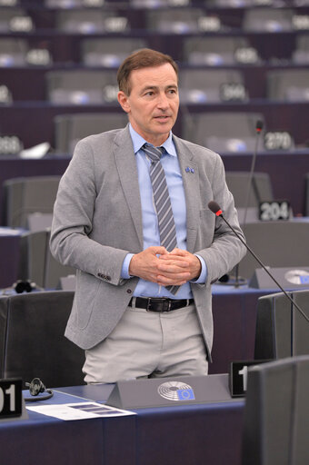 Foto 6: EP Plenary session - Short presentation - Accession to the Schengen area