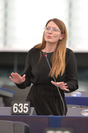 Foto 7: EP Plenary session - Short presentation - Accession to the Schengen area