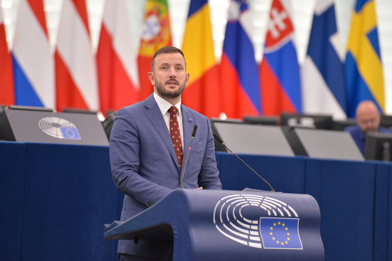 Foto 1: EP Plenary session - Short presentation - Accession to the Schengen area