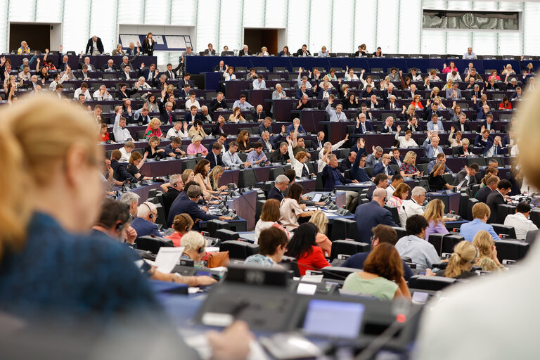 Fotó 3: EP Plenary session - Voting session