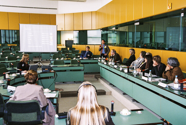 Fotogrāfija 1: Committee on Women's Rights meeting at the European Parliament in Brussels