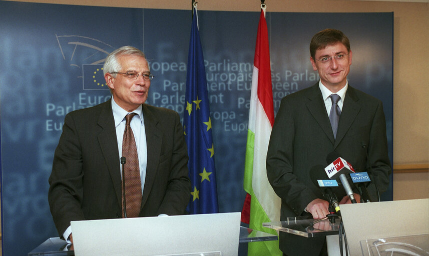 EP President Meets with Hungarian Prime Minister