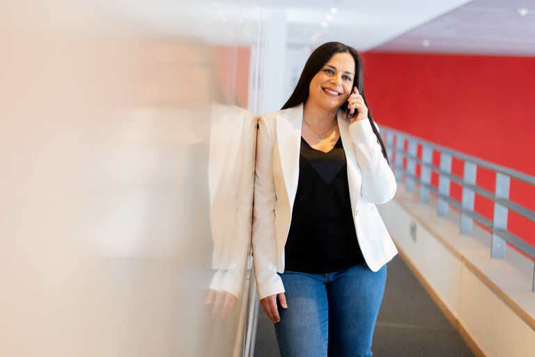 Josianne Cutajar in the EP in Brussels