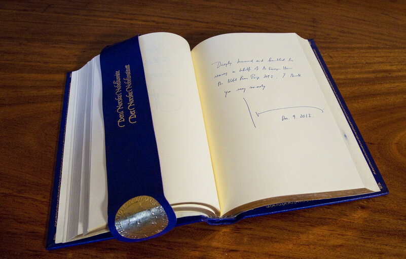 Nobel Peace Prize 2012 - Guestbook