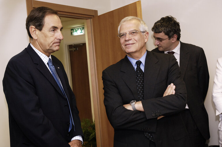 Josep BORRELL FONTELLES, EP President during his official visit to Israel, June 26th, Israel