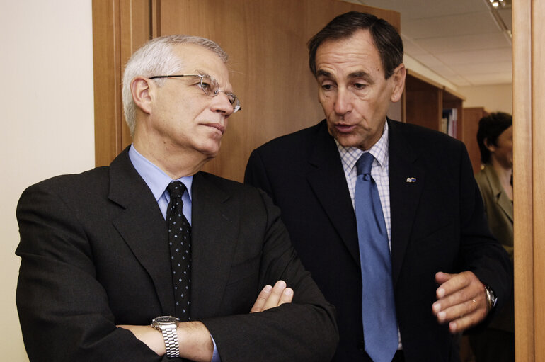 Josep BORRELL FONTELLES, EP President during his official visit to Israel, June 26th, Israel