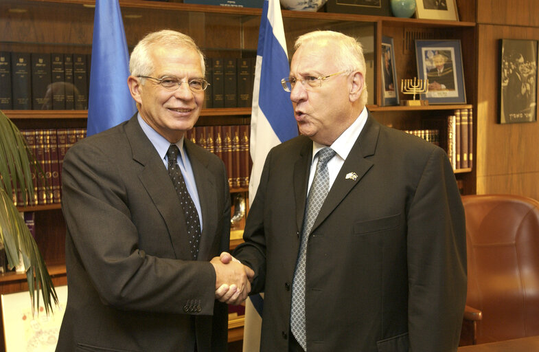 Josep BORRELL FONTELLES, EP President during his official visit to Israel, June 26th, Israel